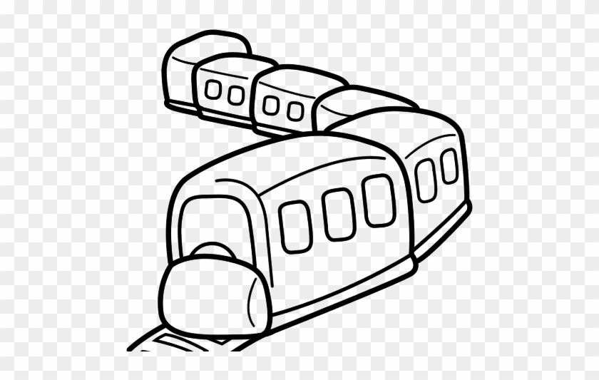 Dibujo Del Tren Para Colorear #1033539