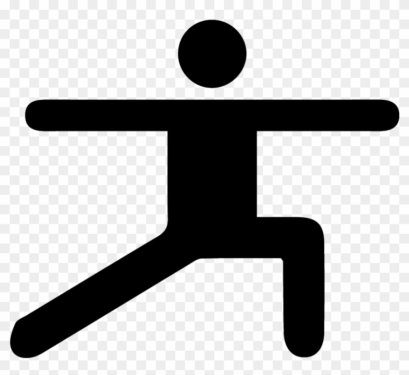Stick Man Exercising #1033587