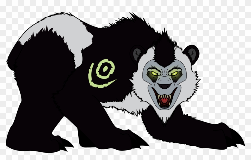Pandaren Bear Form By Darkhunterwerewolf - Cartoon #1033594