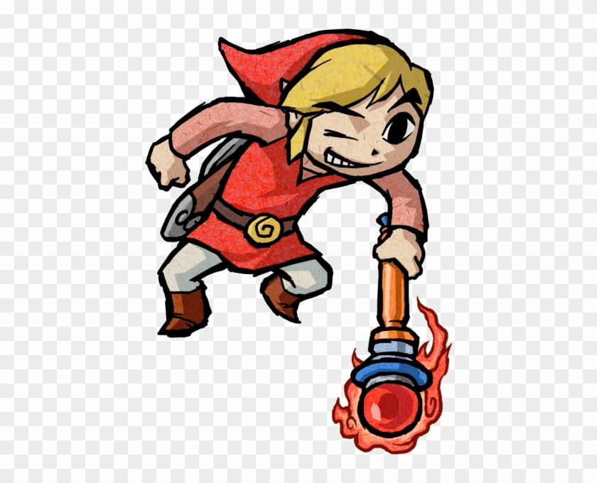 From The Official Artwork Set For - Four Swords Red Link #1033706