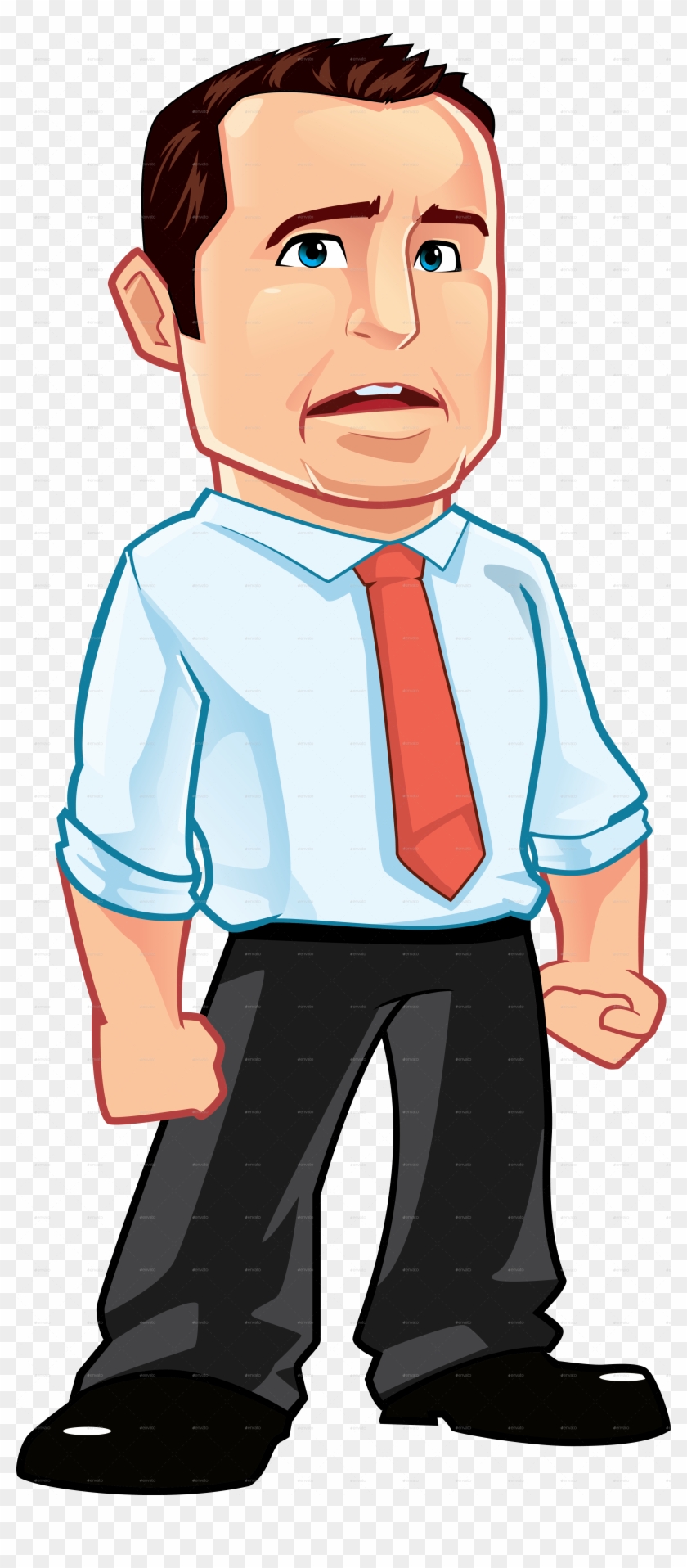 Sad Clipart Transparent Background - Employee Clipart Transparent Background #1033735