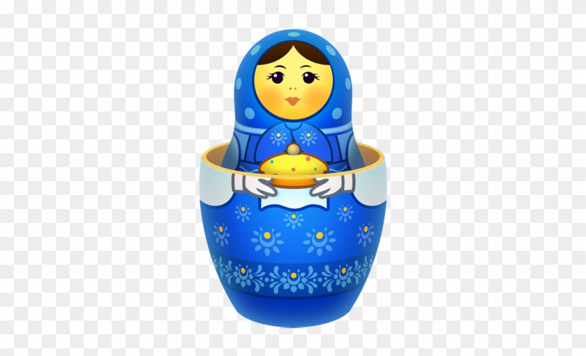 18 51 02 Blue Matreshka Inside Icon Icon - Matreshka Png #1033777
