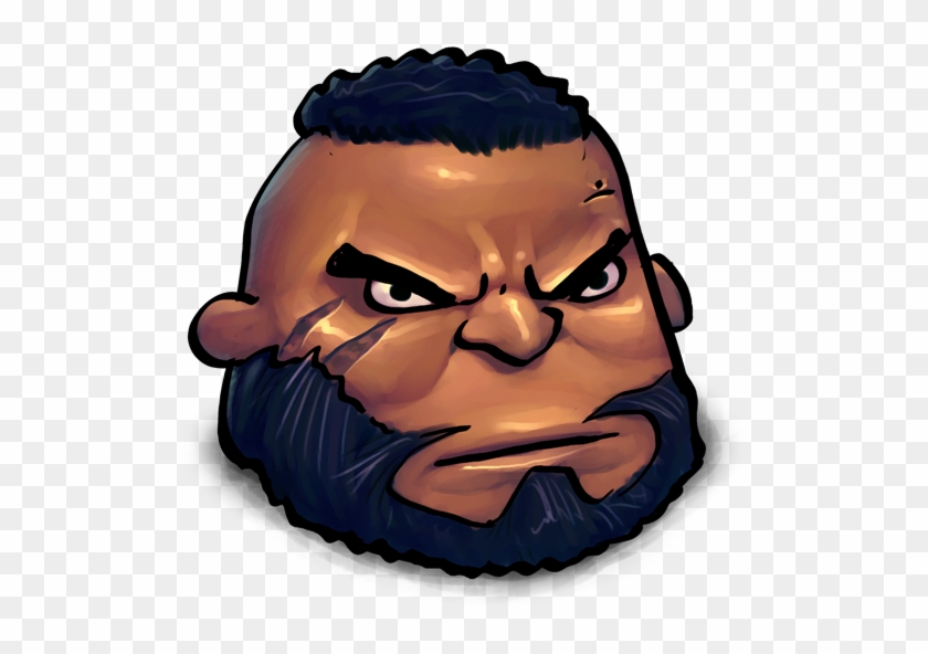 Final Fantasy Barret Wallace Icon Skin For Agar - Barret Final Fantasy Avatar #1033809
