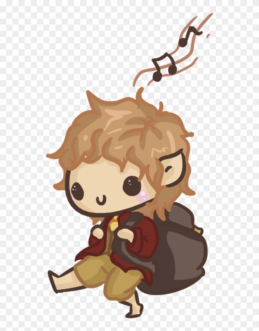 Cupful Of Chibi Bilbo Baggins By Cremebunny - Hobbit Chibi #1034126