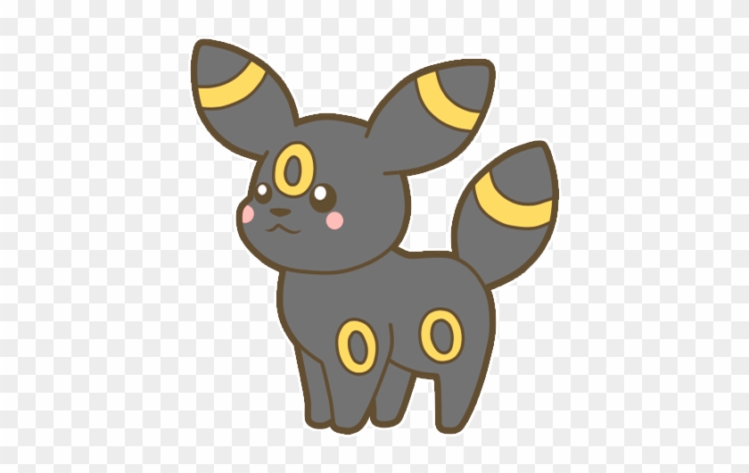 Chibi Umbreon Anim - Chibi Cat Gif #1034139