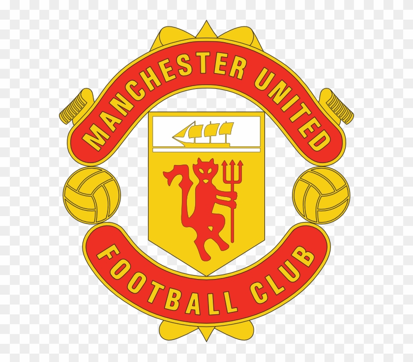 Manchester United Fc Old 3 - Manchester United Logo Vector #1034976