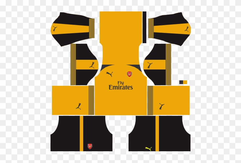 Arsenal Kits Logo Url Dream League Soccer 2018 2019 - Manchester United Kit Gk #1035075