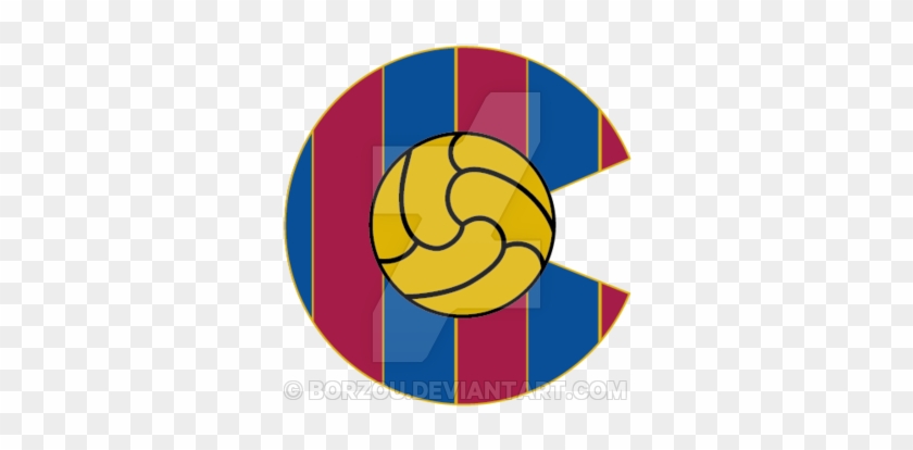 Denver Fc Barcelona Logo By Borzou On Deviantart Rh - Escudo Del Granada Cf #1035107