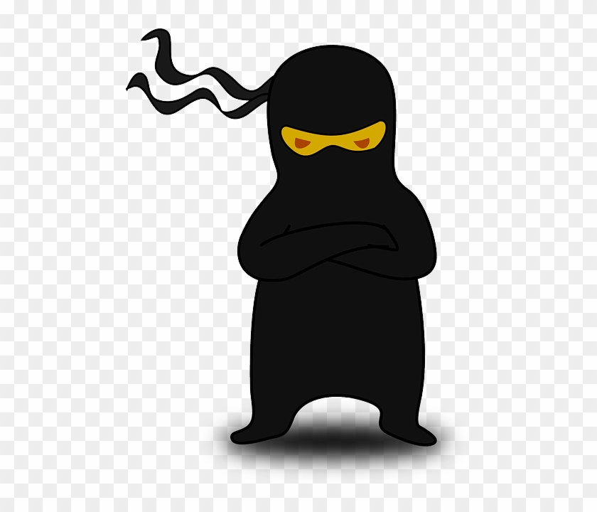 Eyes Ninja, Fighter, Japanese, Samurai, Stern, Eyes - Cartoon Ninja Transparent #1035146