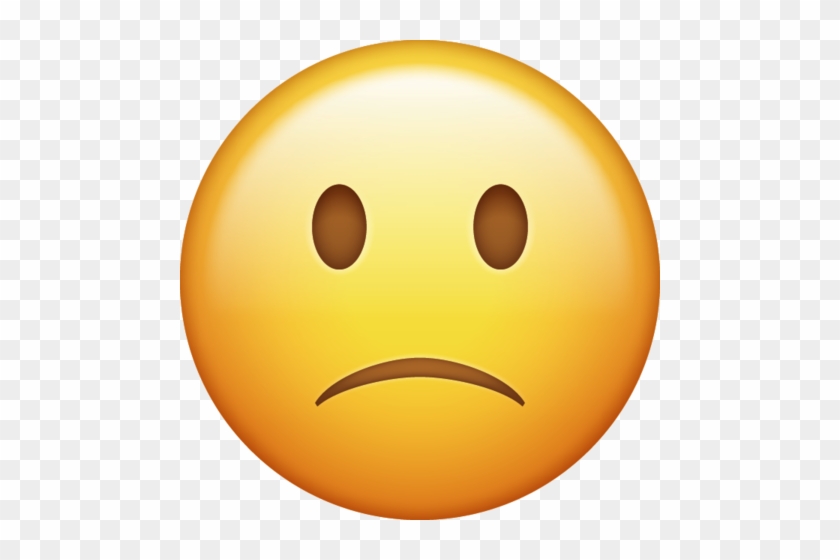 And So A Sad Face On A Message May Be An Indication - Emoji Shy #1035153