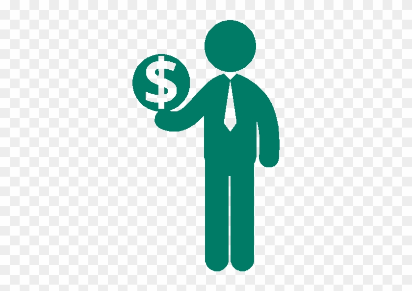 Icon - Business Man Stick Man #1035388