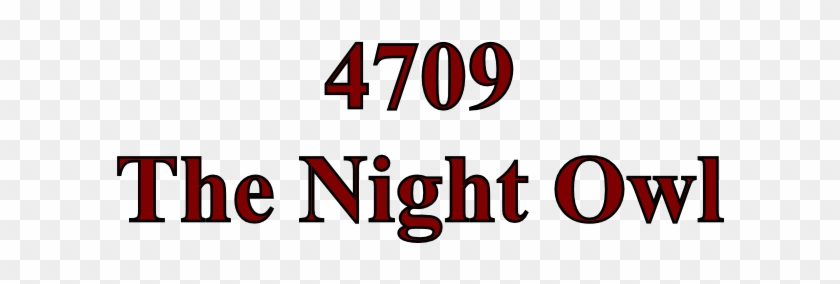 New-build Locomotive 4709 The Night Owl - Ways Before Crossing The Street #1036100