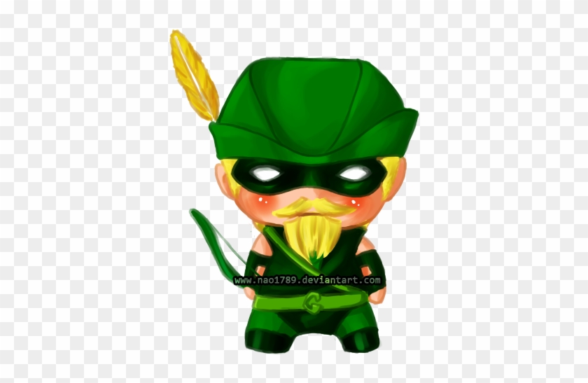 Chibi Green Arrow - Cartoon #1036247