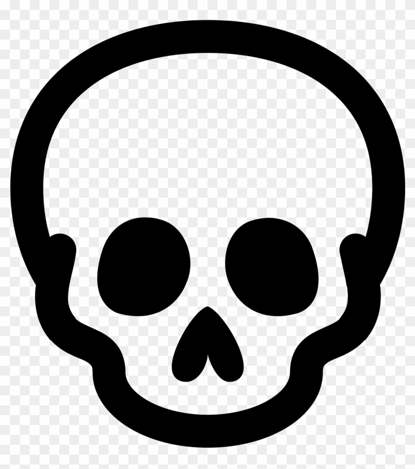 An Empty Skull, Mandible Missing - Skull Icon #1037130