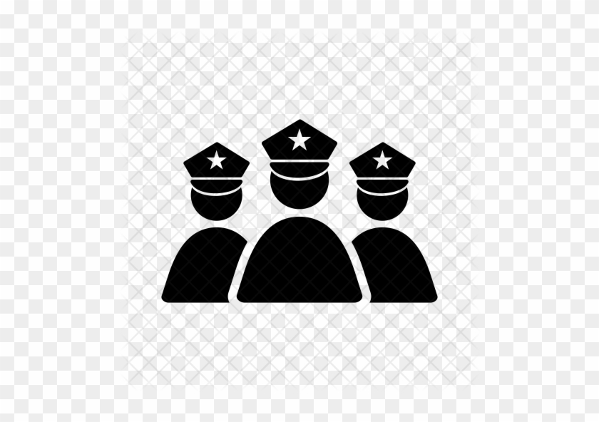 Police Icon - Teamwork #1037371