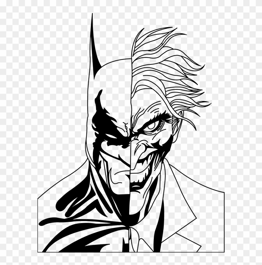D6511b11998739 - Batman Joker Black And White #1037435