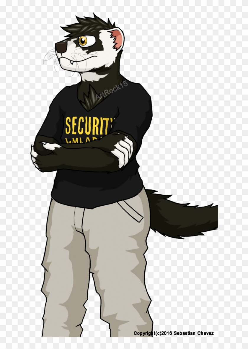Security Guard By Artrock15 - Cartoon #1037455