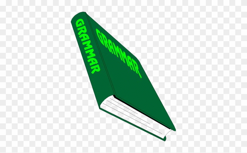 Clipart Of Grammar Book - English Grammar Gif #1037575