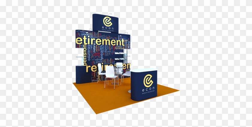 10x10 Pop Up Exhibit Booth - Signage #1037653