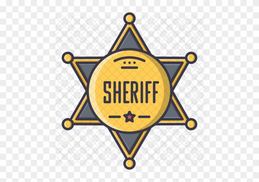 Sheriff Icon - Sheriff Badge Png #1037869