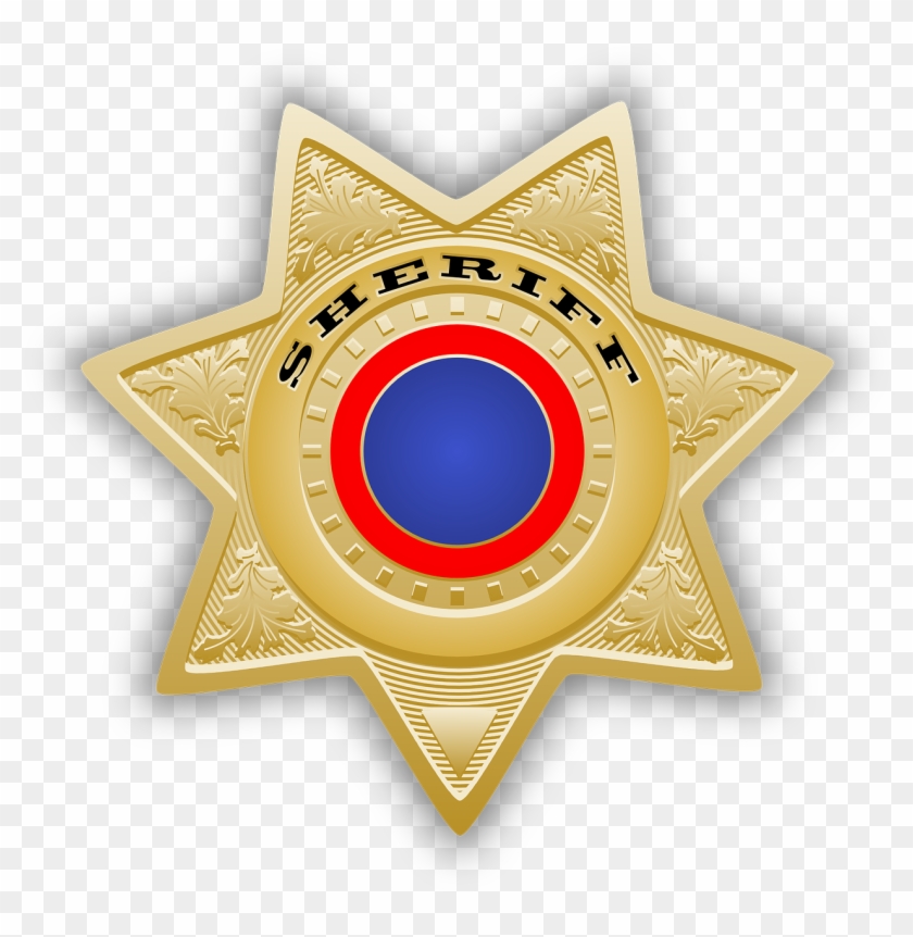 Sheriff's Star Sheriff Star Png Image - Sheriff Badge Throw Blanket #1037906