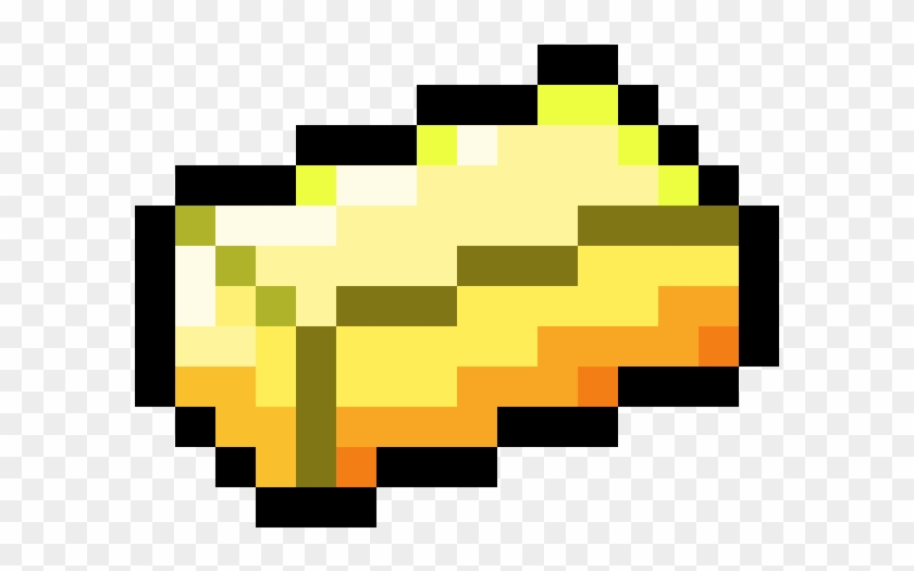 Minecraft Gold - Minecraft Gold Bar #1038070