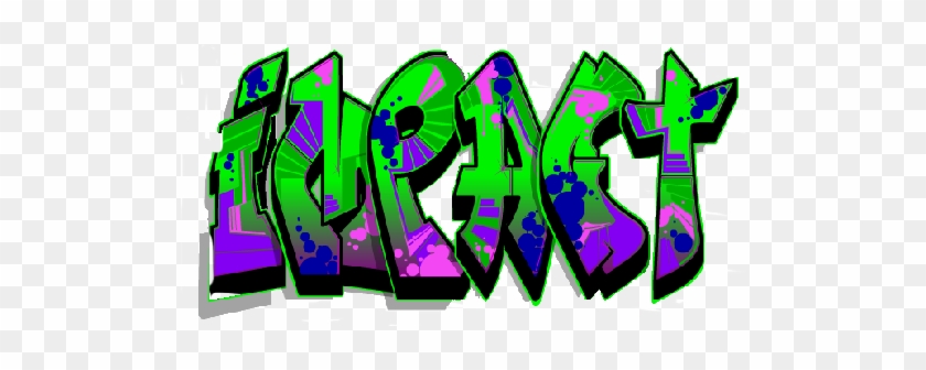 Graffiti On A White Background #1038085