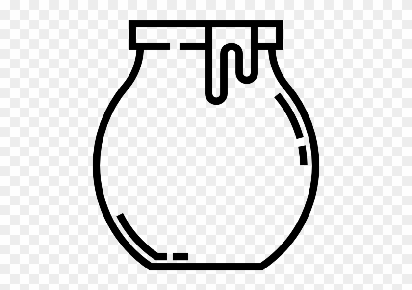 Honey Jar Free Icon - Honey Jar Free Icon #1038206