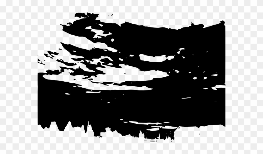 Cloud Silhouette Clipart - Clouds Silhouette Vector #1038768
