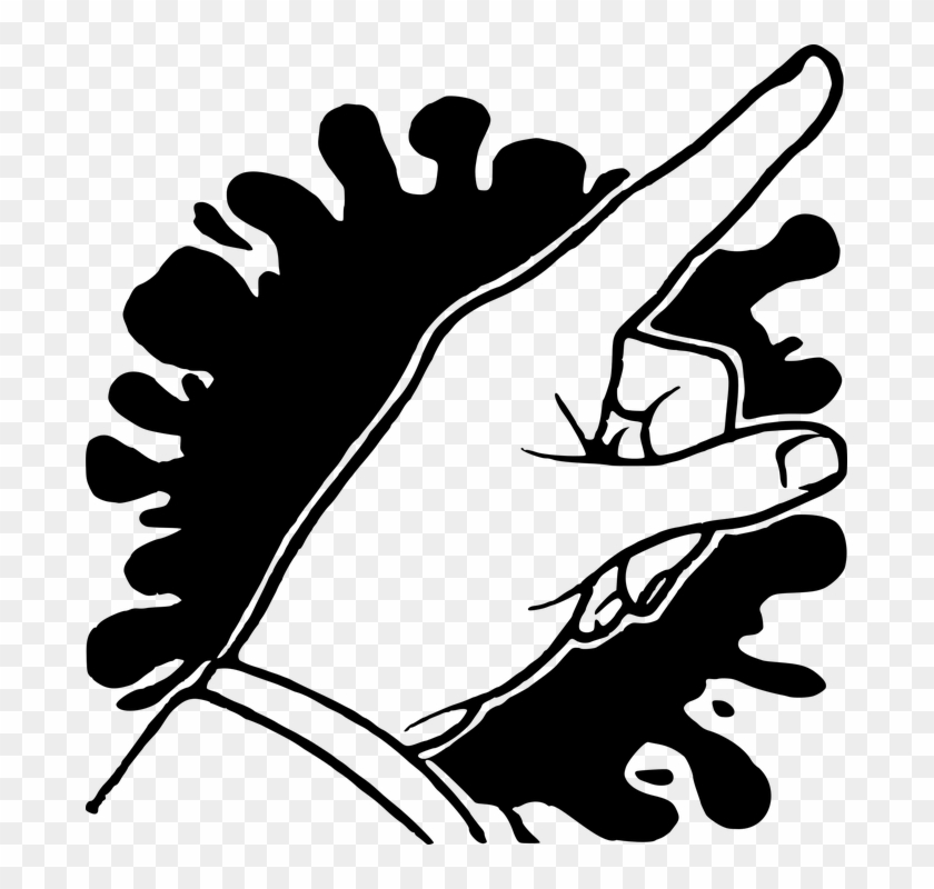 Service Point Cliparts 22, Buy Clip Art - Point Finger #1040050