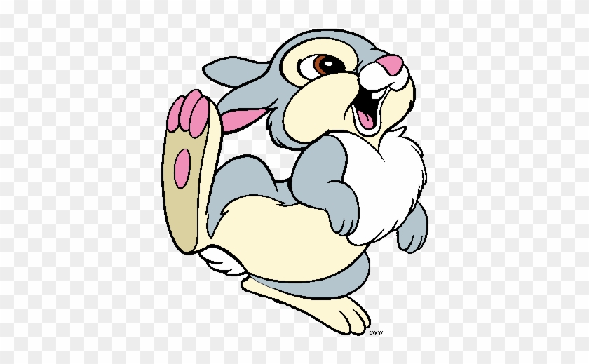 Bambi Clipart Thumper - Cute Bunny Coloring Pages #1040348