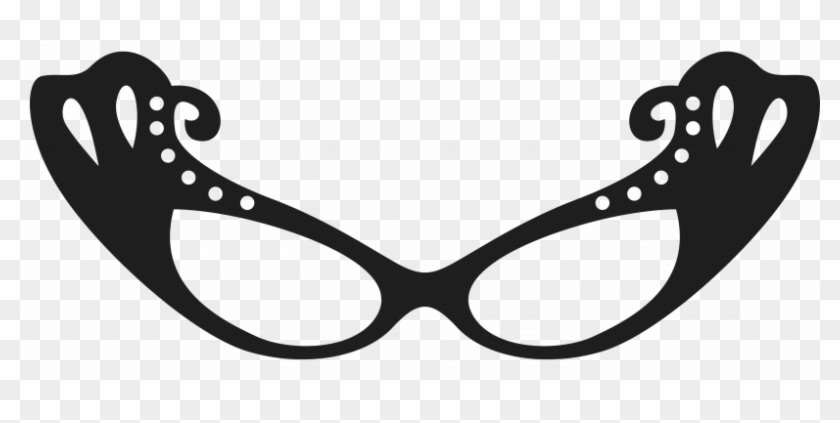 Black And White Funny Glasses #1040542