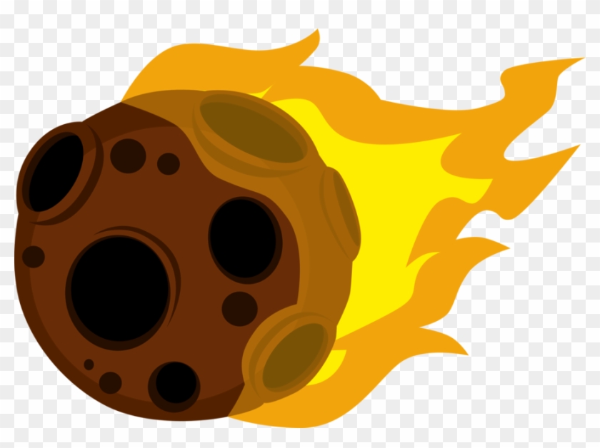 Meteoroid Meteorite Meteor Shower Asteroid Clip Art - Meteor Vector Png #1040556