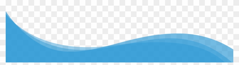 Beach Border Clip Art Free Download - Sky Blue Wave Png #1040574