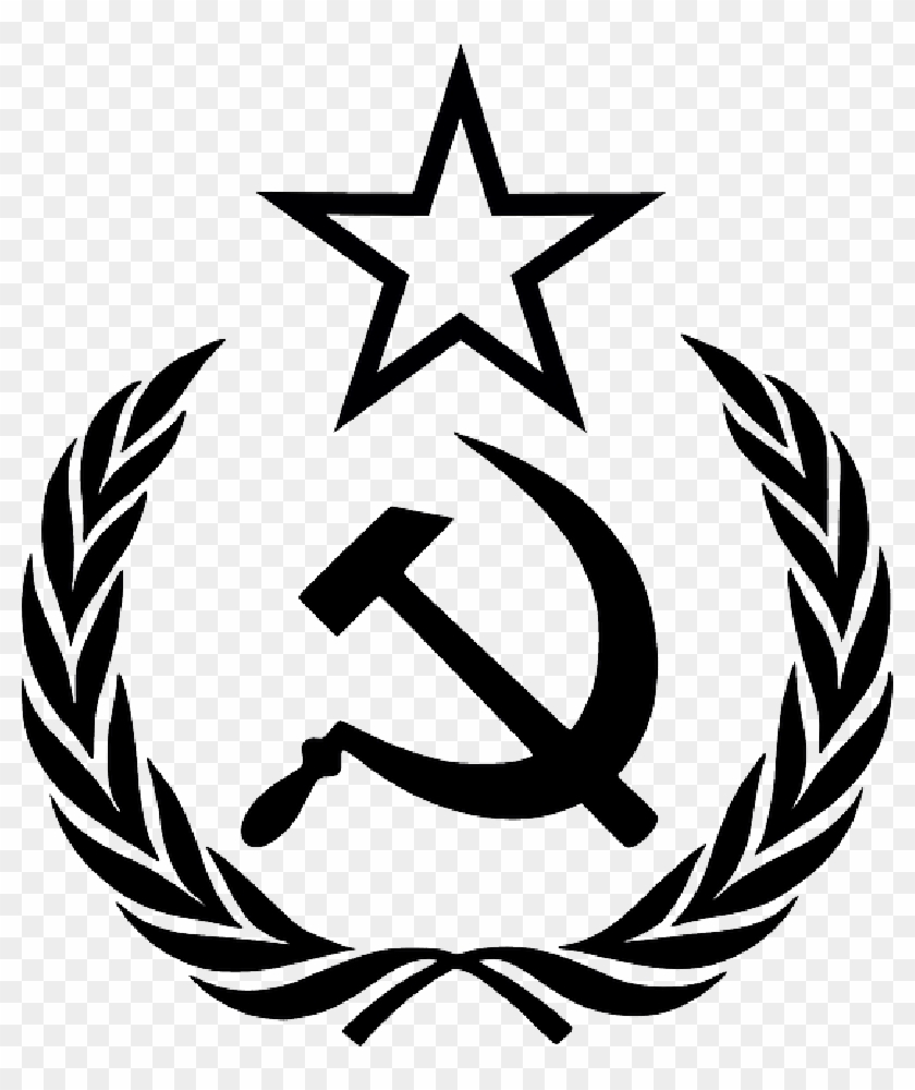 Bronce - Hammer And Sickle Wreath #1040658