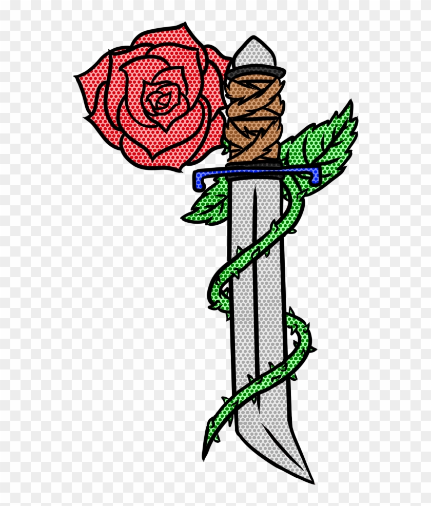 Daggers And Thorns Tattoo By Blayzes - Floribunda #1040675