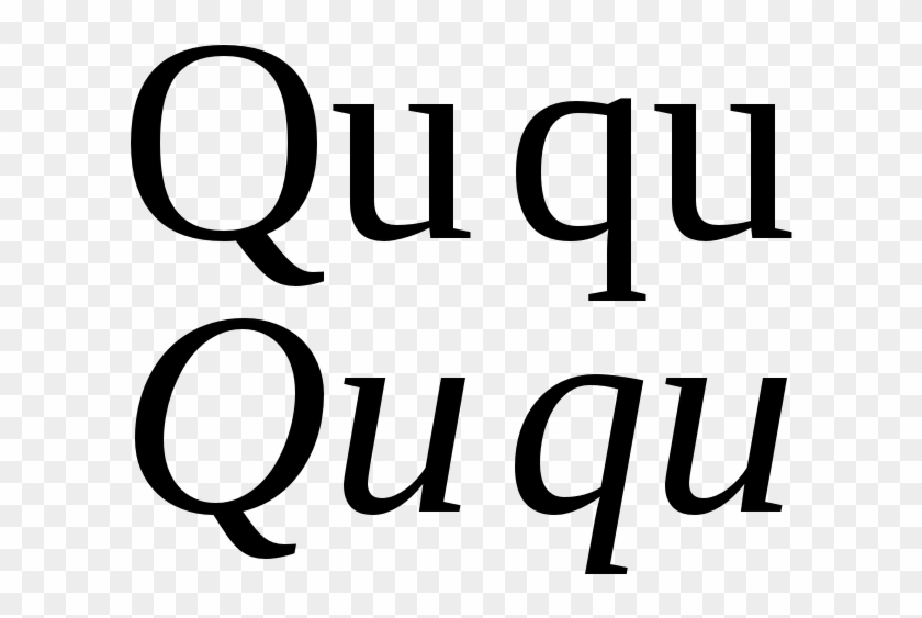 Qu - Scalable Vector Graphics #1041548