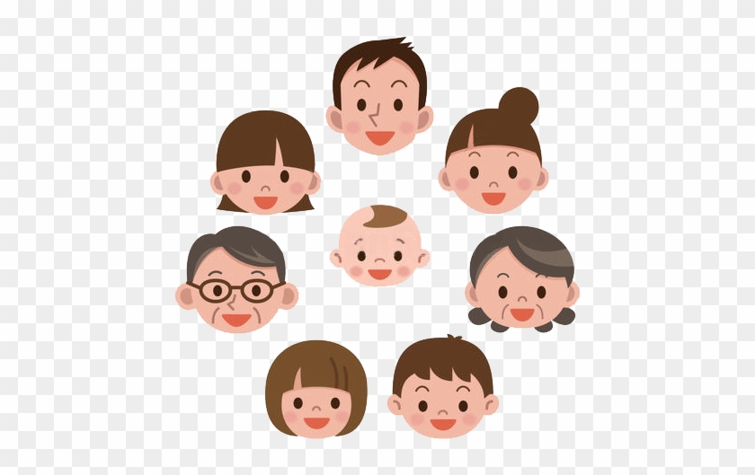 Pria Dan Wanita, Mulai Dari Bayi, Anak-anak, Remaja - Cartoon #1041629