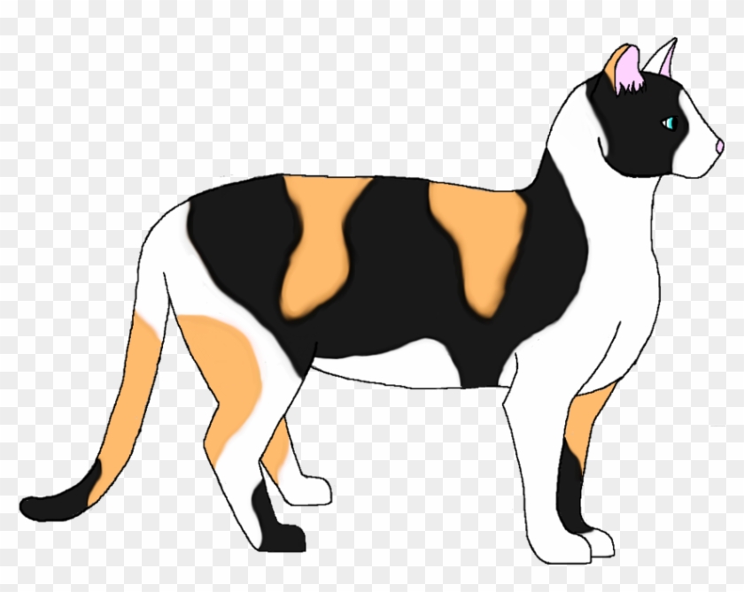 Orange And Black Calico Cat By Cara-d057 - Cartoon #1041863