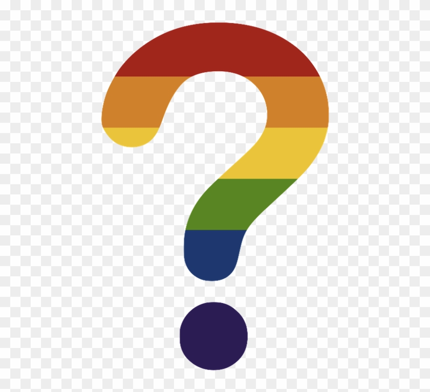 Rainbow Questionmark - Graphic Design #1042083