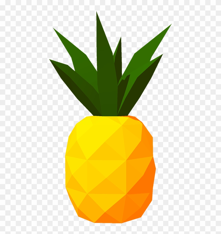 Like Pineapples Like Low-poly 3d Models Get Both On - Samsung #1042535