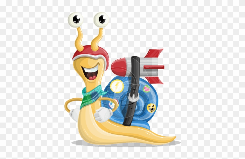 Snap The Rocket Snail - Cartoon #1042538