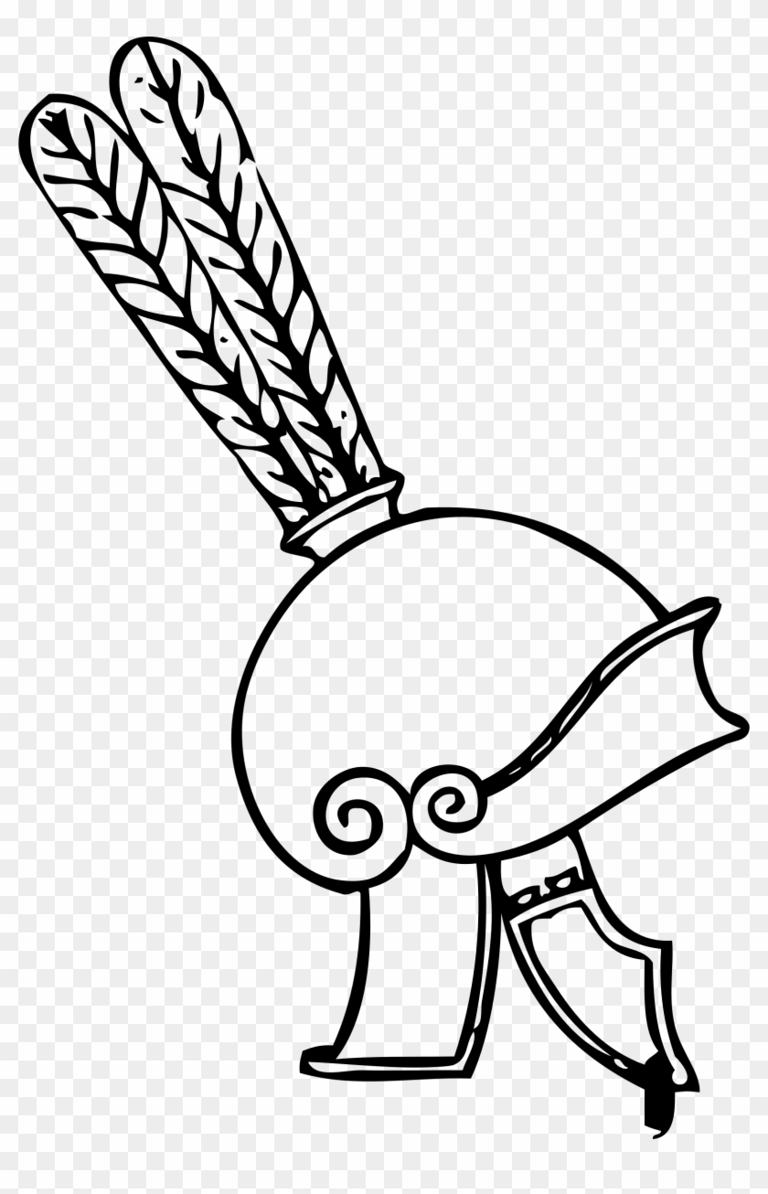 Big Image - Topi Prajurit Vector #1042626