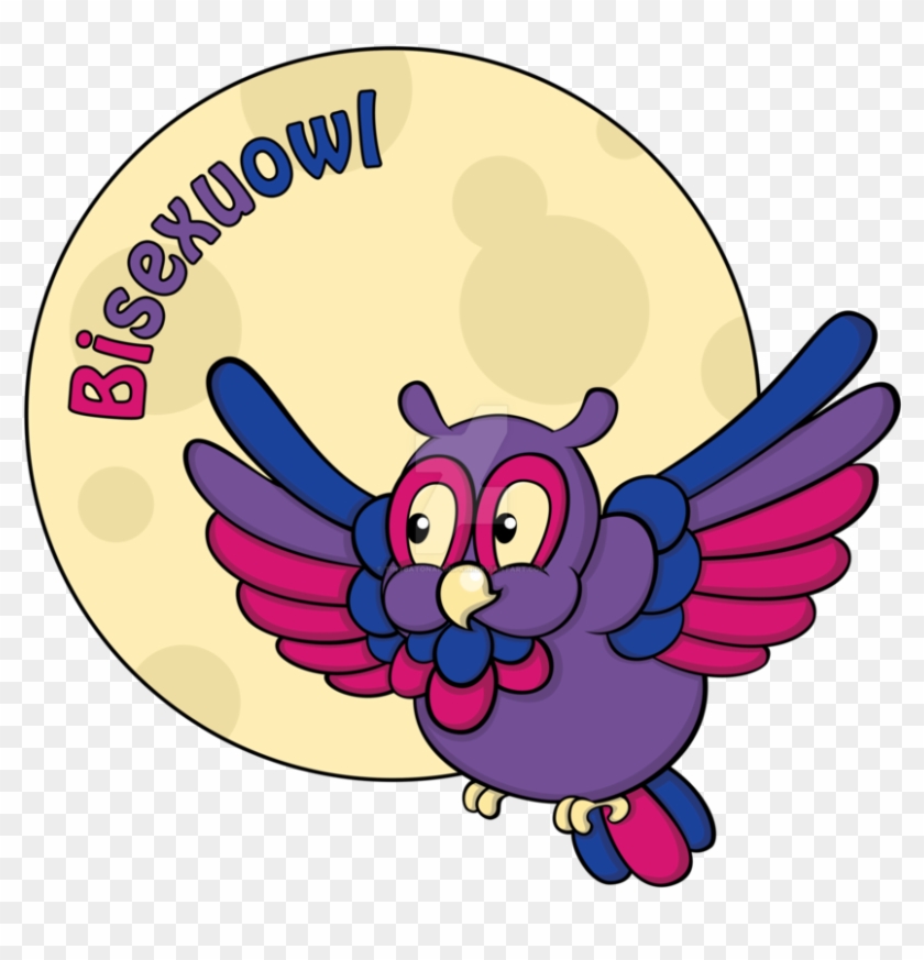 Bisexuowl By Tinybatonapumpkin - Digital Art #1042921