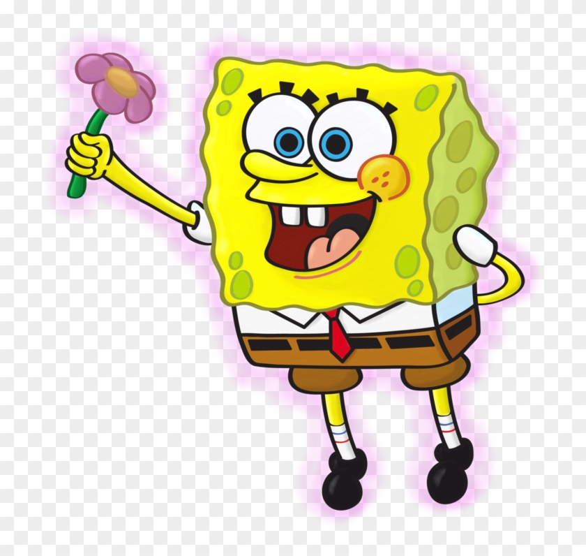Spongebob Giving Flower By Frankyounghacker - Spongebob Flowers #1042955