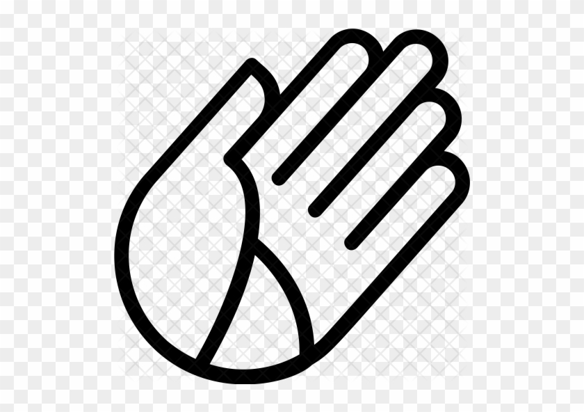 Hand Icon - Hello Hand Icon #1043112