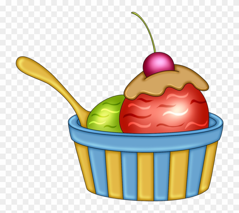 Printables - Ice Cream Cartoon .png #1043315