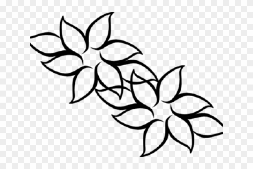 Leaves Clipart Flower - Flower Clip Art #1043501