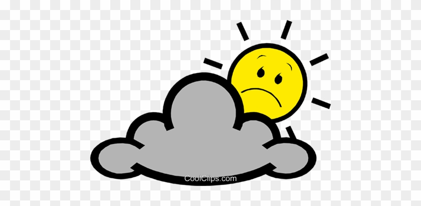 Sol E Nuvens Livre De Direitos Vetores Clip Art Ilustração - Clipart Blitz #1043659