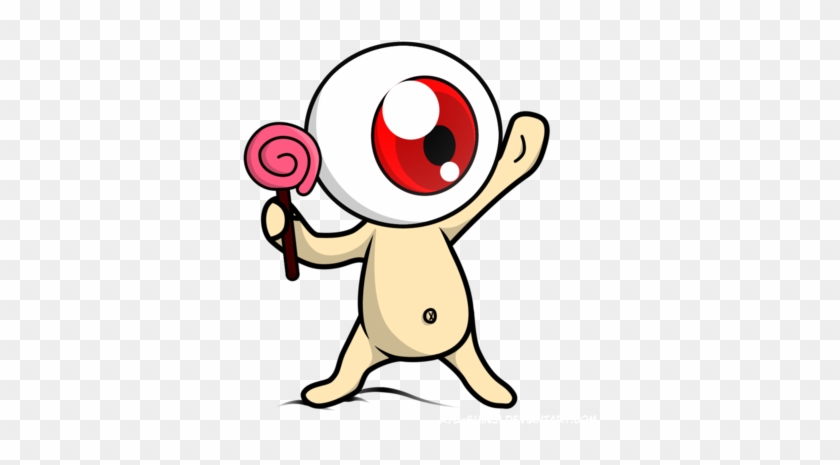 Eyeball Head Yokai By Ryu-shinji - Eyeball In Head #1043687